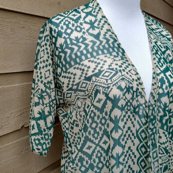 NWT Aztec LuLaRoe Bianka Kimono - Picture 2 of 7